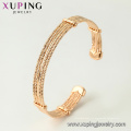 52128 xuping 18K Goldfarbe Kupferlegierung überzogenes Armband